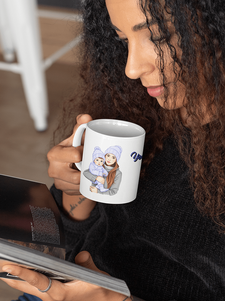 💙Sip in Style, Supermom!💙 (Brown eyes, Brown hair) product image (1)