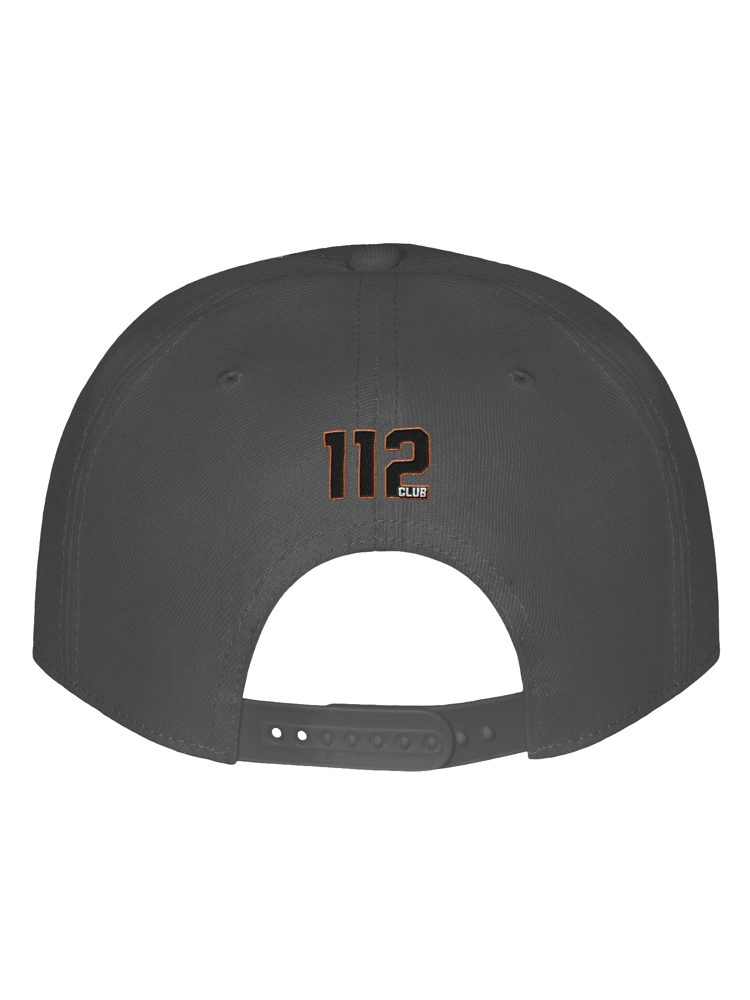 111 Club Throttle & Iron Snapback Cap — Orange Outline Edition product image (4)