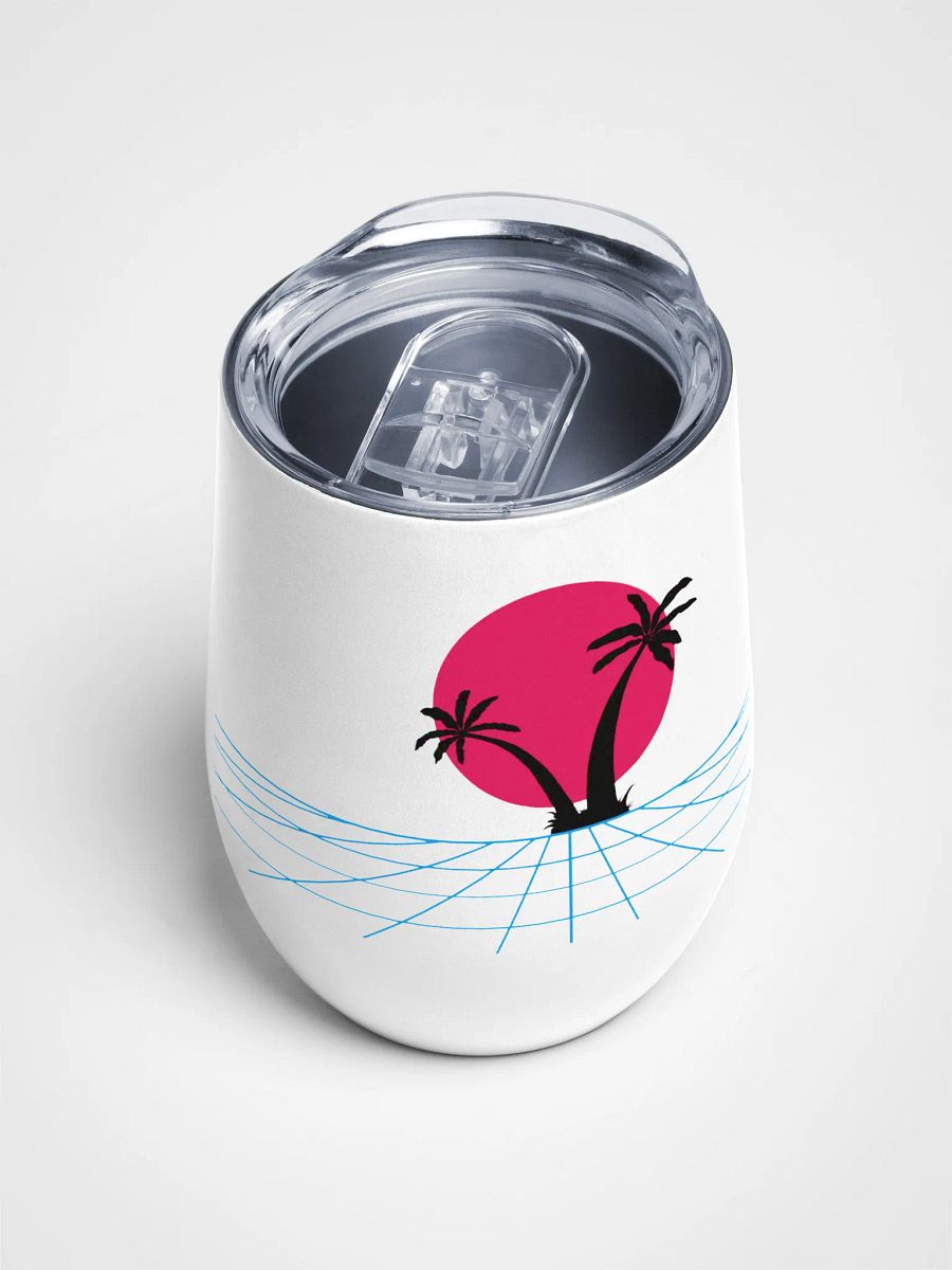 Retro Sunset Wine Tumbler product image (4)