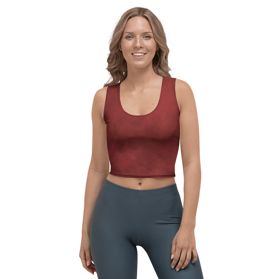 Crimson Cloud All-Over Crop Top product image (5)