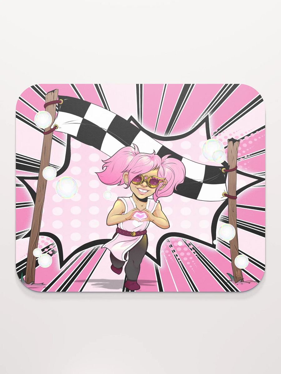 Running of the Gnomes Race Banner-- Pop Art Edition -- by Mischi --Mousepad product image (2)