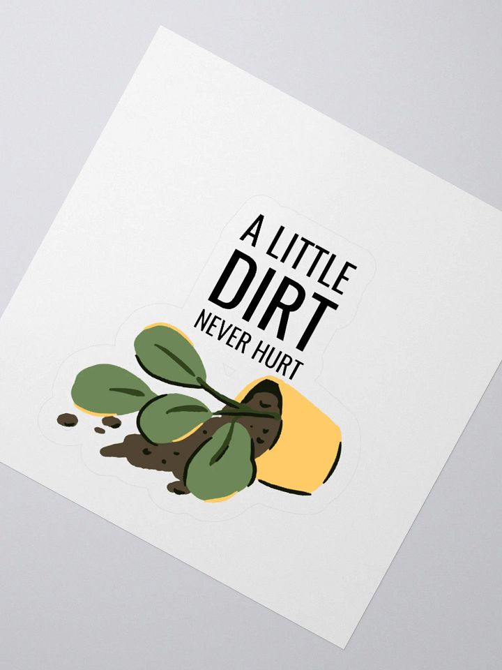 A little Dirt Never Hurt Sticker Set product image (5)
