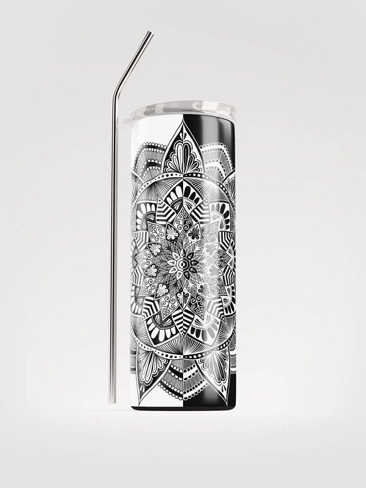 Black and white Mandala product image (1)
