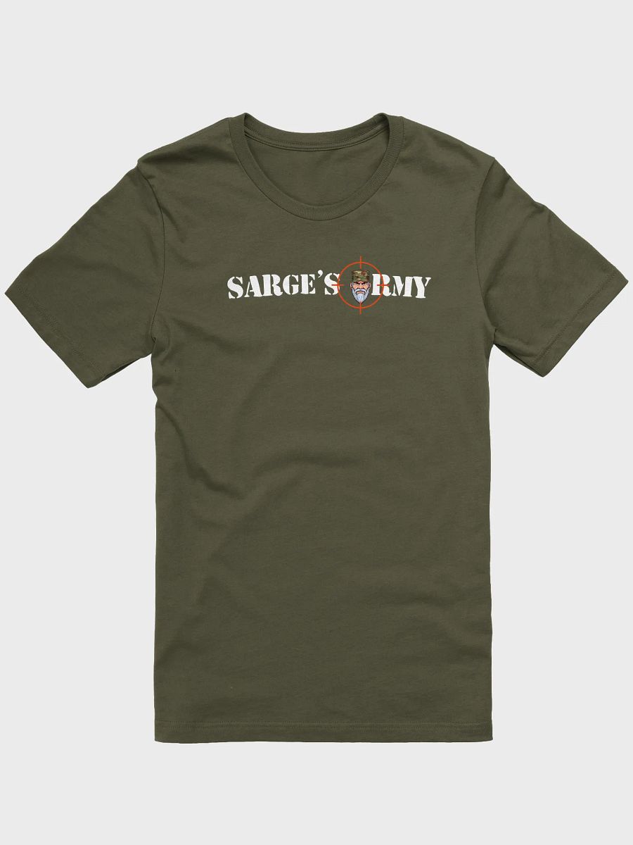 Official SARGE'S ARMY comfy T-Shirt - Dark product image (37)