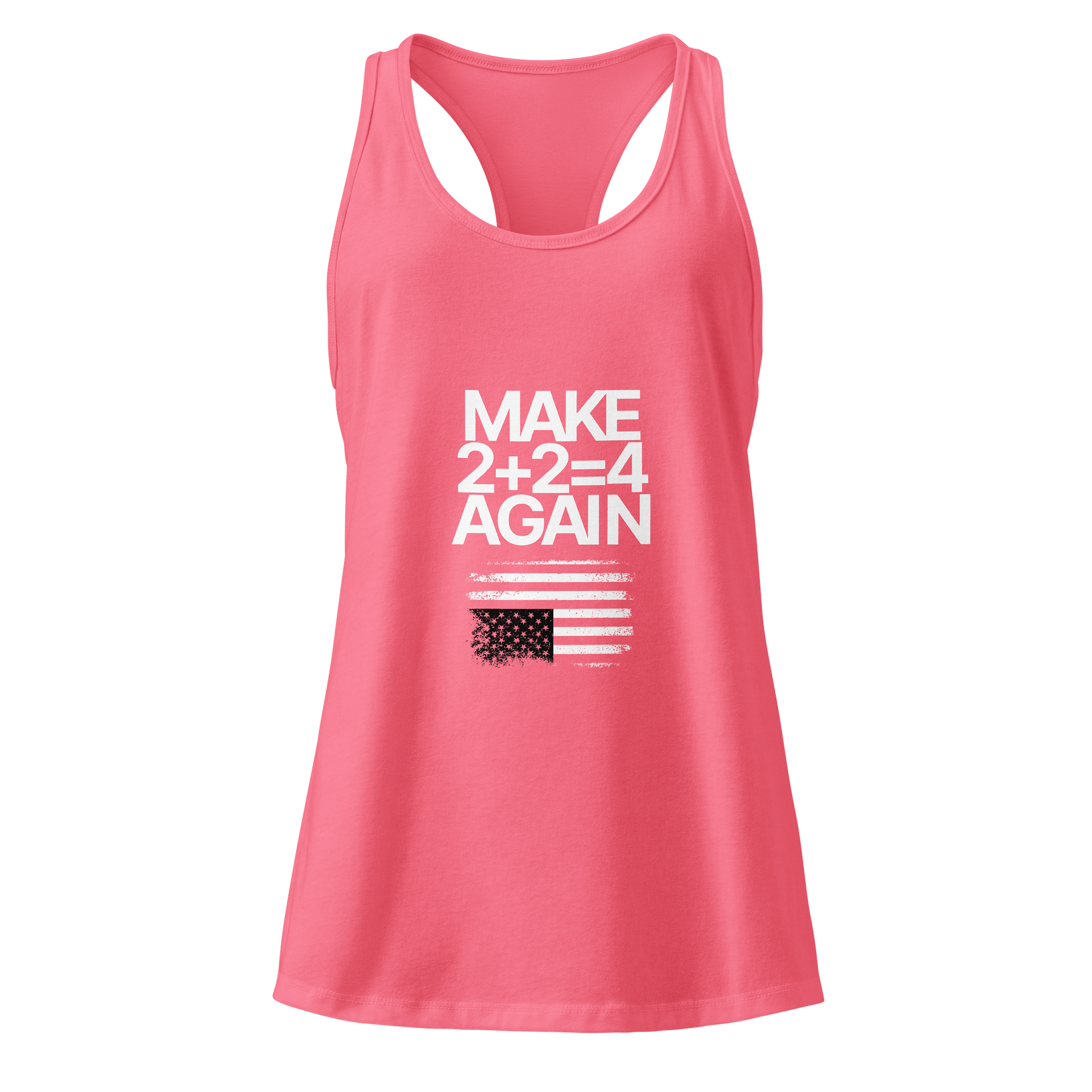 Make 2+2=4 Again Racerback | C O L O R S product image (1)