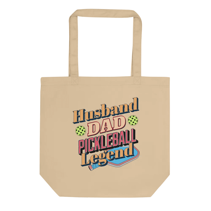 Husband Dad Pickleball Legend Tote Bag product image (1)