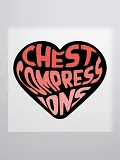 Chest Compressions Sticker (Black) product image (9)