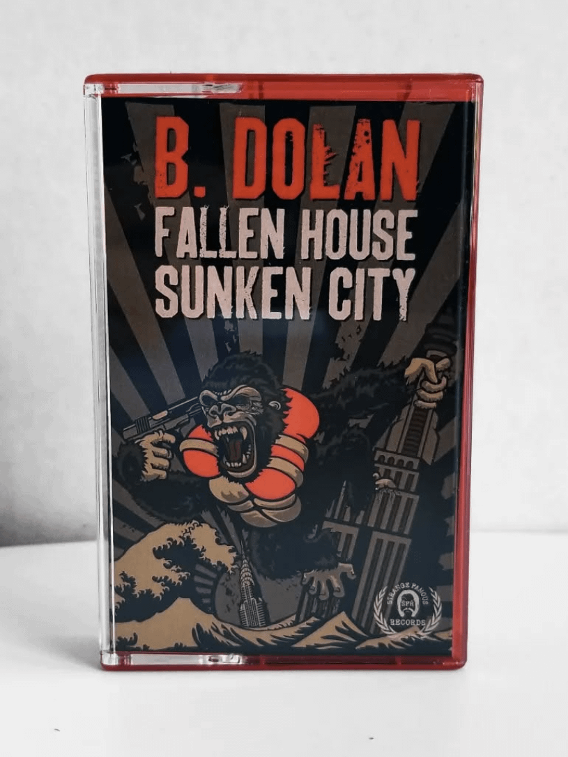 Autographed Cassette - B. Dolan "Fallen House, Sunken City" (2010) product image (1)