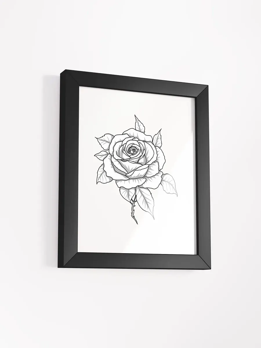 Timeless Rose - Original Botanical Print product image (2)