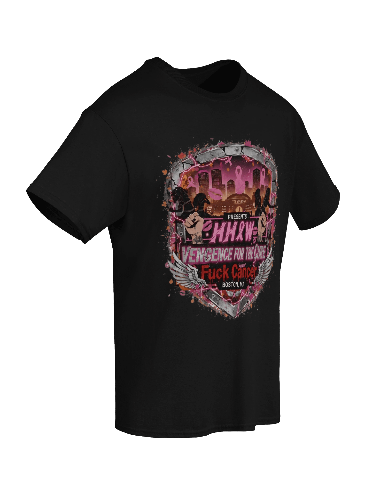 HHOW Presents: Vengeance For The Cure Official T-Shirt product image (43)