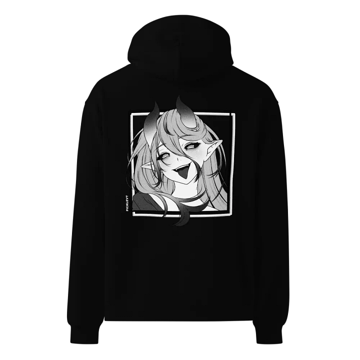Anti-Sad Pills Oversized Hoodie (Greyscale) product image (1)