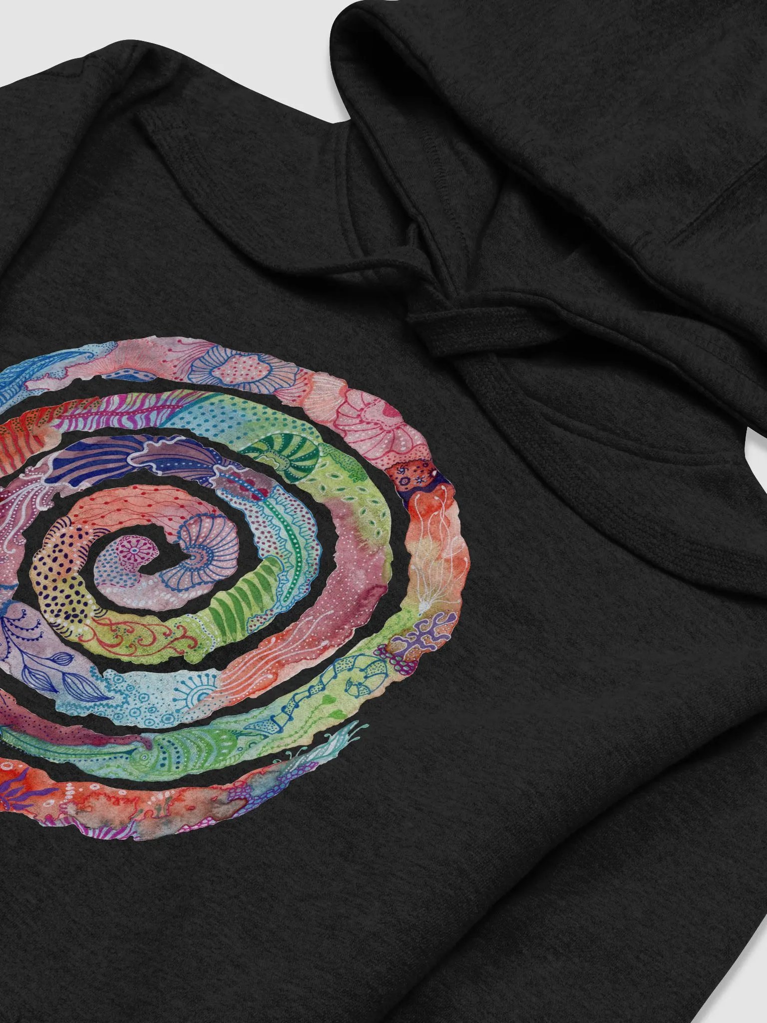 Spiral Blossom Unisex Premium Hoodie product image (25)