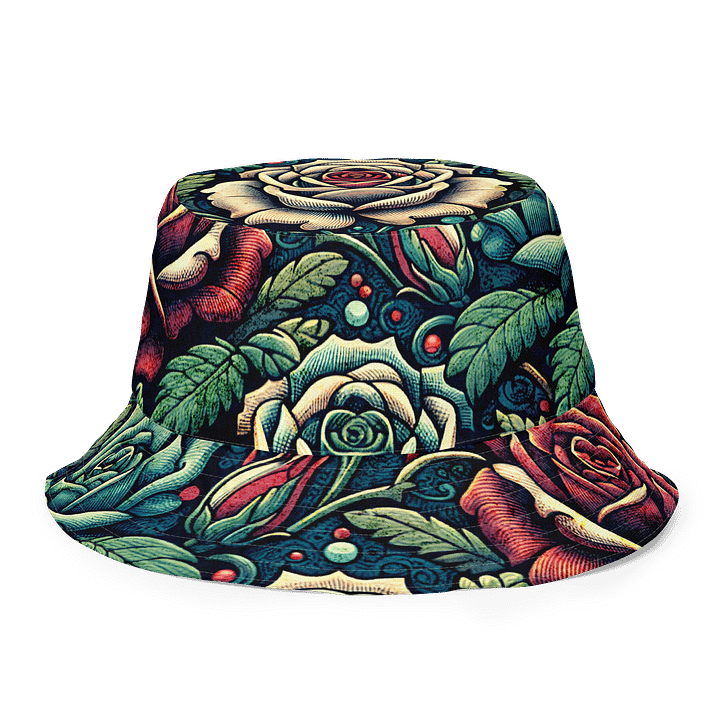 Enchanted Rose Reversible Bucket Hat product image (1)