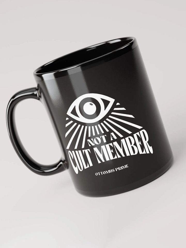 Not A Cult Member Mug (Black) product image (2)