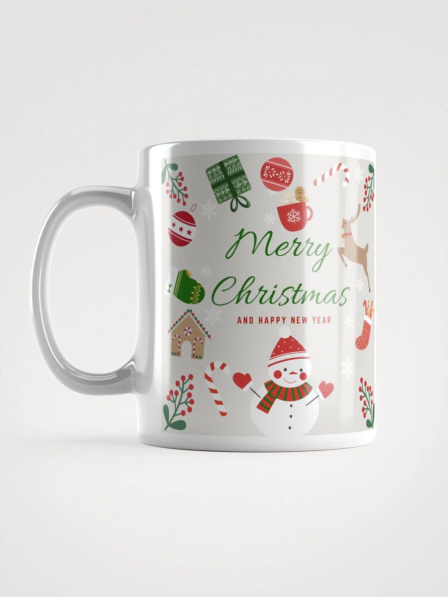 Festive Greetings White Glossy Mug product image (17)