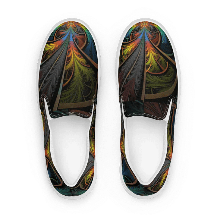 Black Mist Men's Canvas Slip On Shoes product image (1)