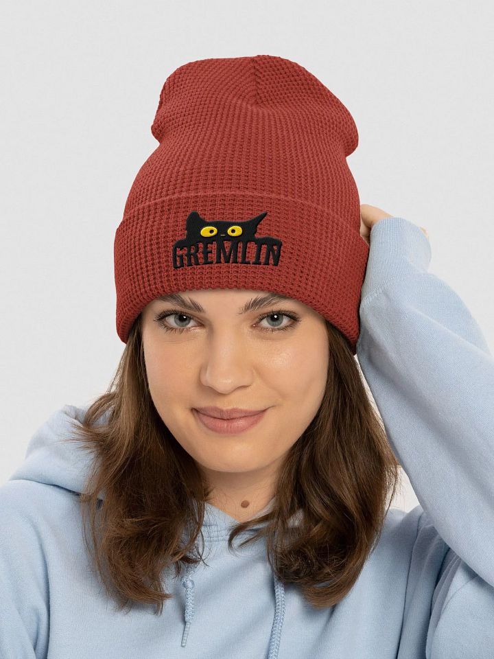GREMLIN WAFFLE BEANIE product image (2)