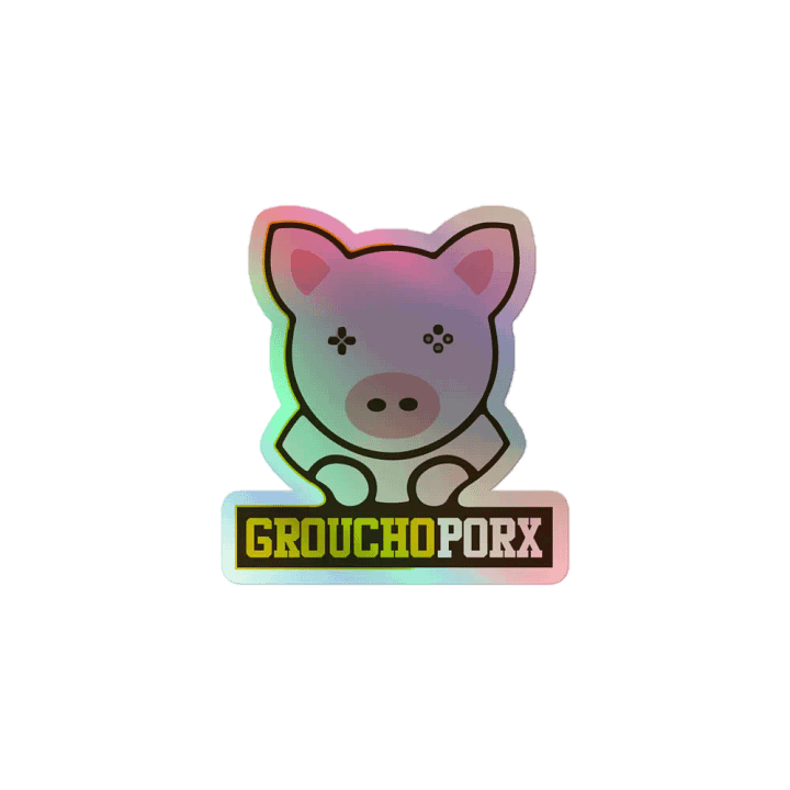 Grouchoporx V2 Holographic Sticker product image (1)