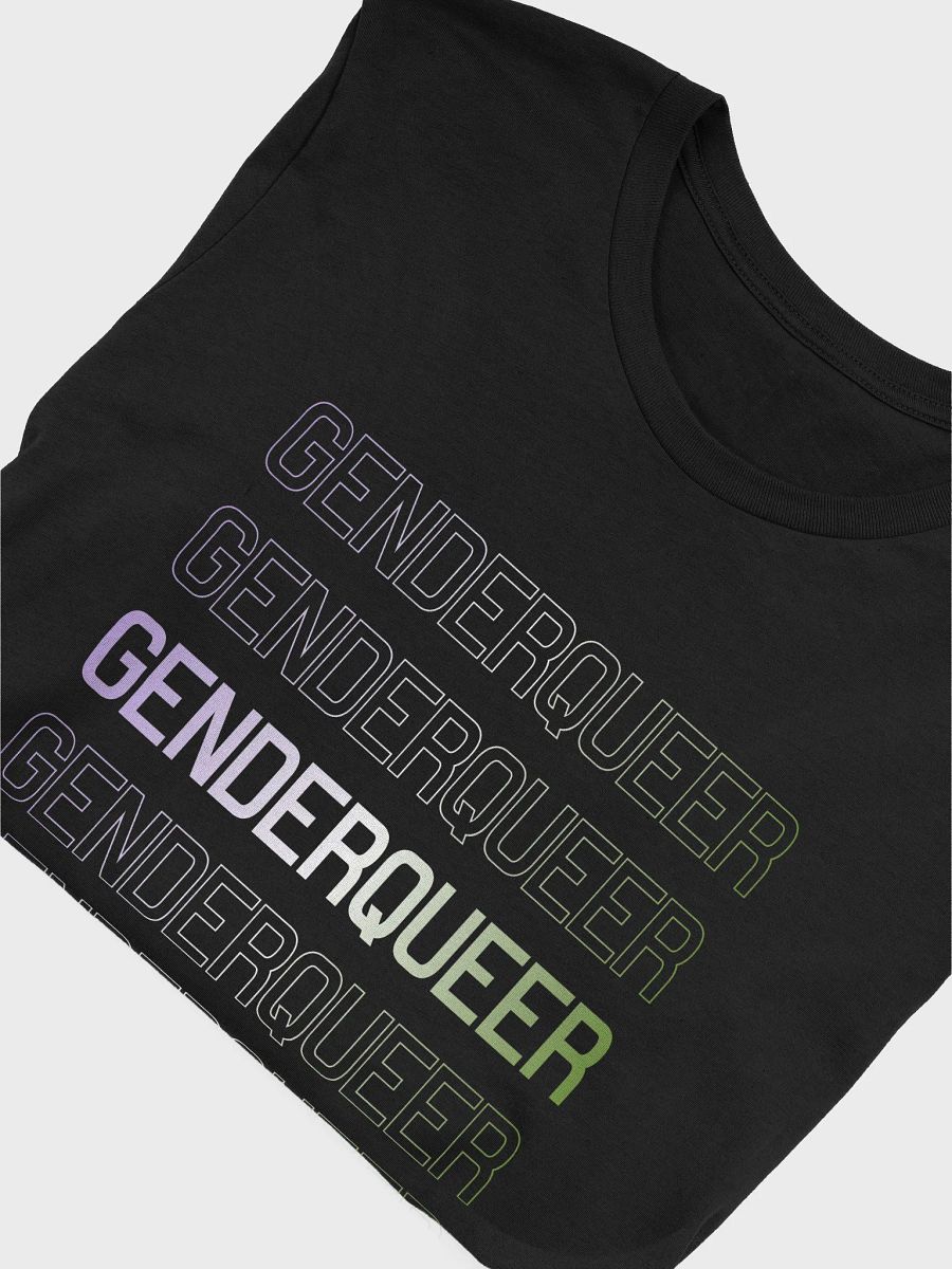 genderqueer outline t-shirt product image (5)