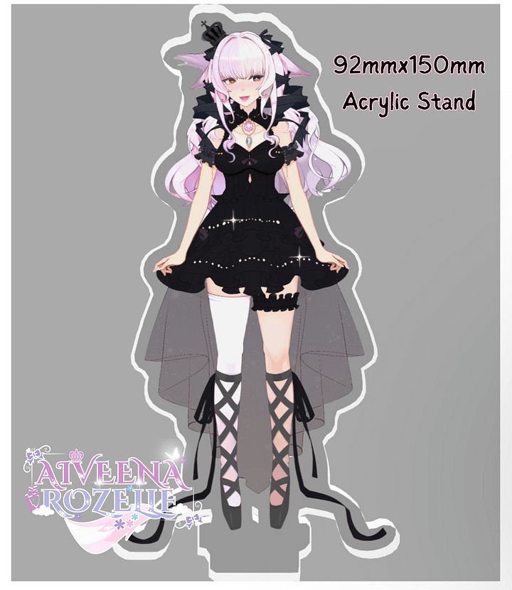 Aivee Black Swan Acrylic Stand product image (1)