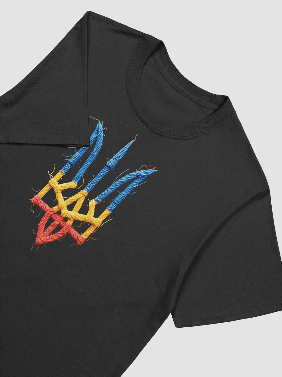 Vintage Support Ukraine Flag | Ukrainian Trident | Stand with Ukraine Unisex T-Shirt product image (19)