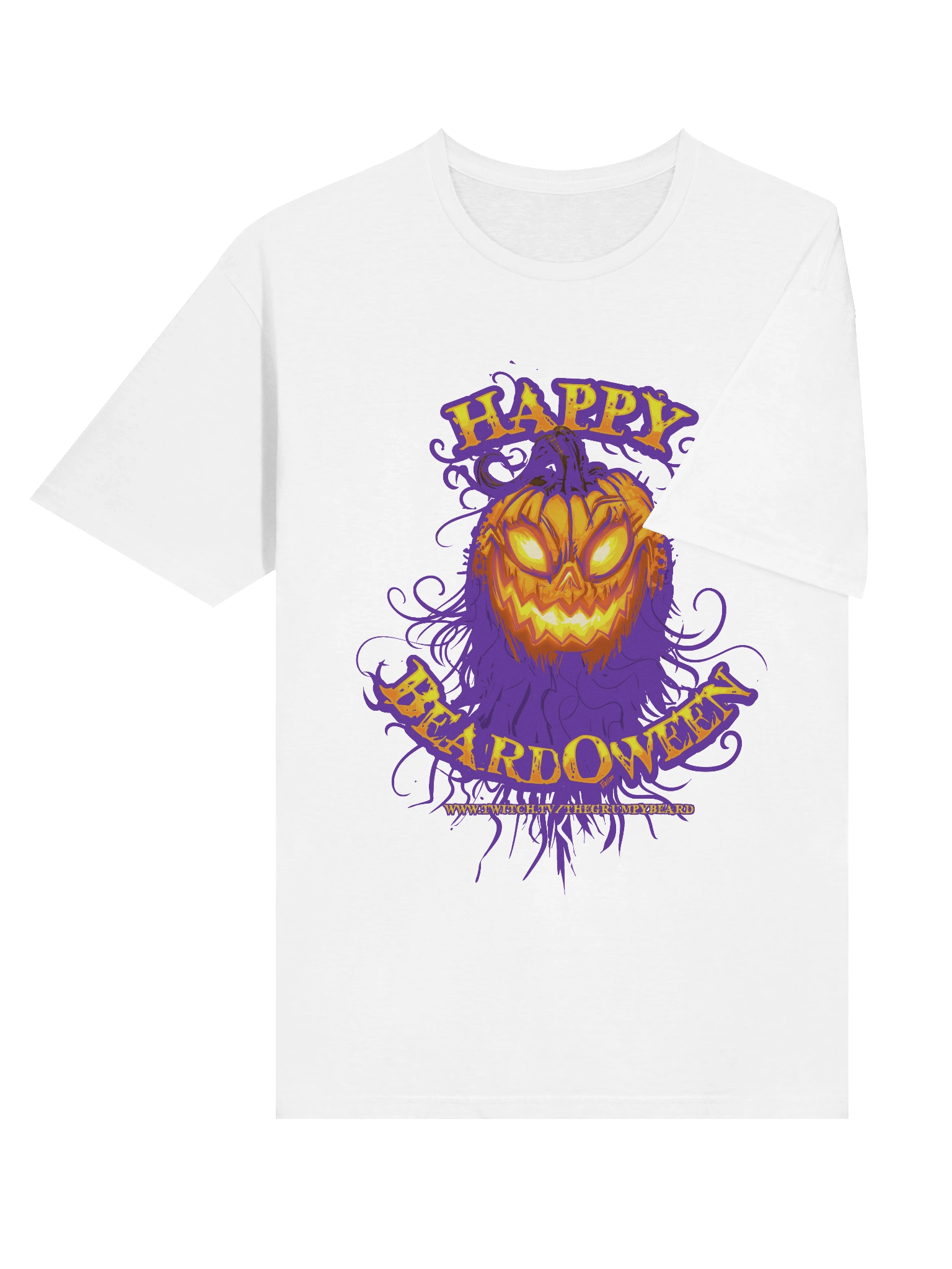 Happy BeardOween pumpkin - T-Shirt - Unisex Softstyle product image (72)