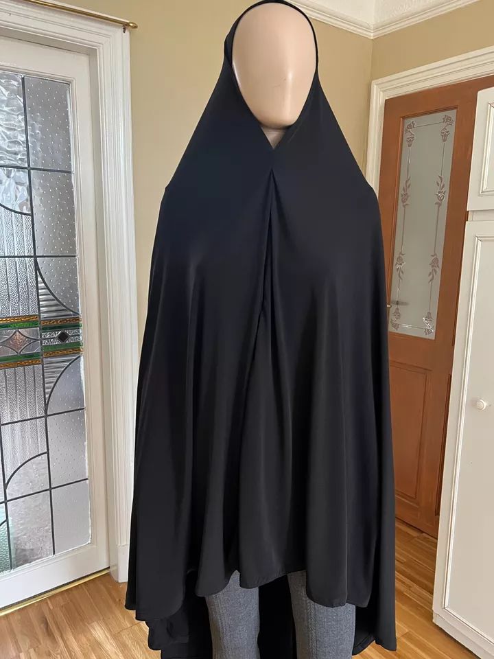 Muslim Girls Prayer Hijab Dress Robe Islamic Hijab Abaya Khimar Burkha Overhead product image (2)