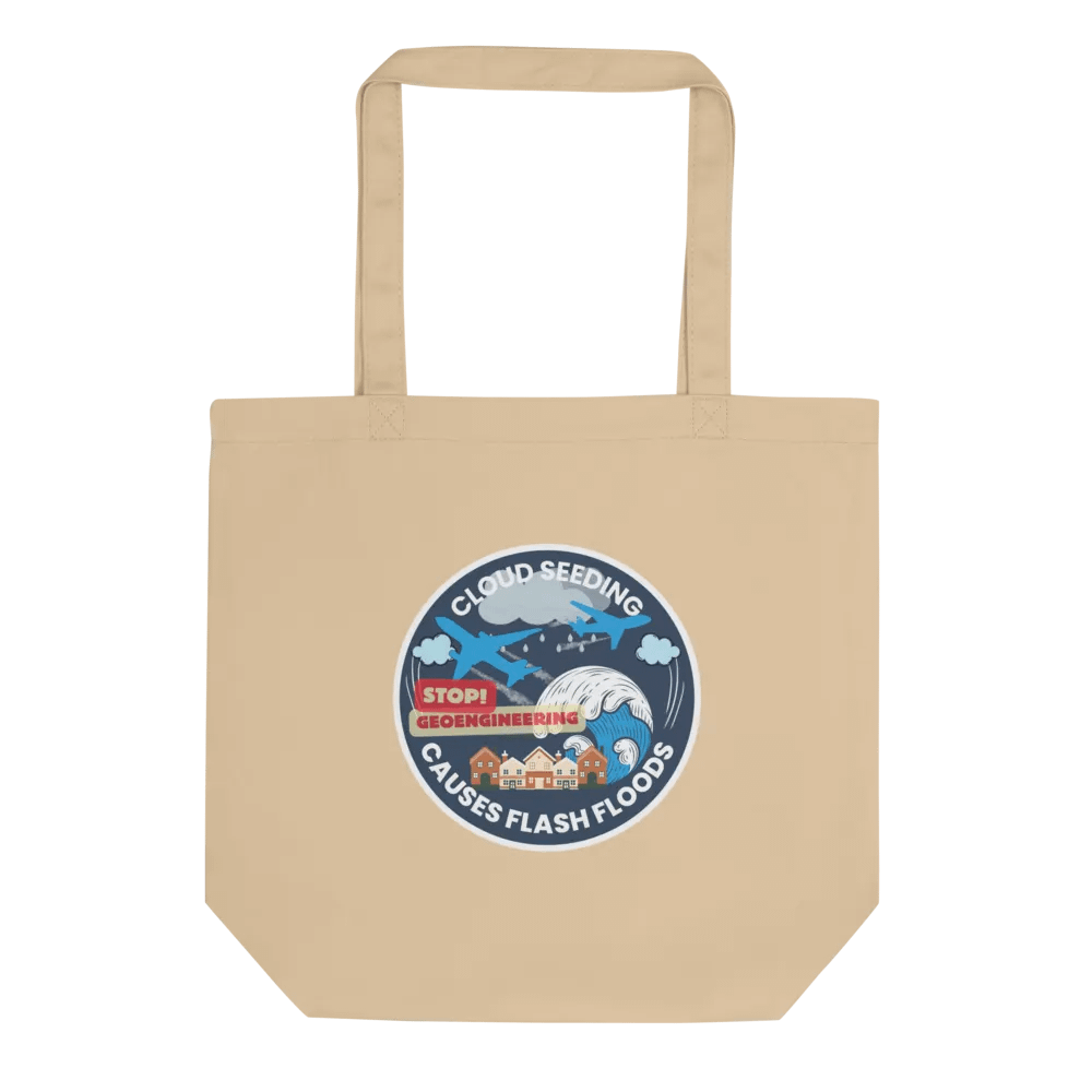 Cloud Seeding Warning - Eco Tote Bag product image (1)