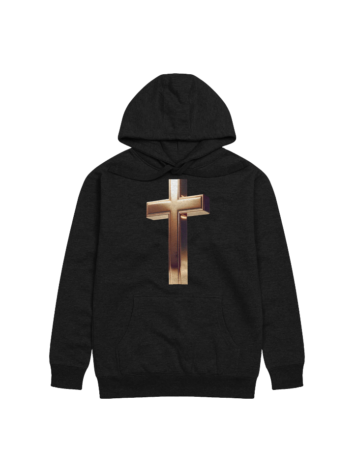 Golden Cross Reflection Unisex Hoodie product image (1)