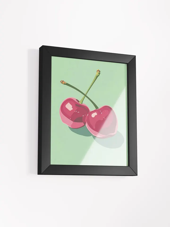 Cherries On Green Background product image (17)