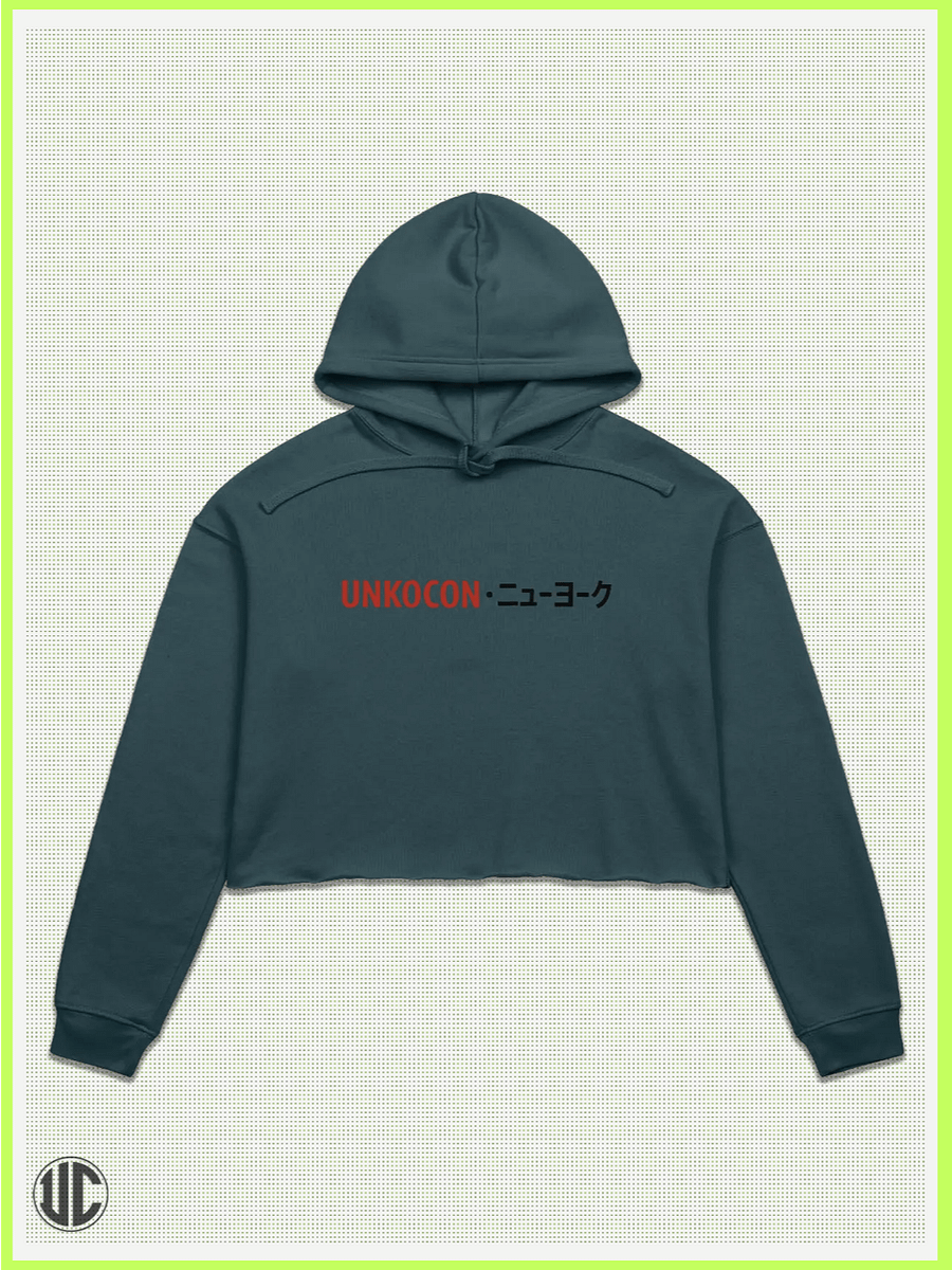 UnkoCon – Rockaway Beach NY Surfer Crop Hoodie product image (2)