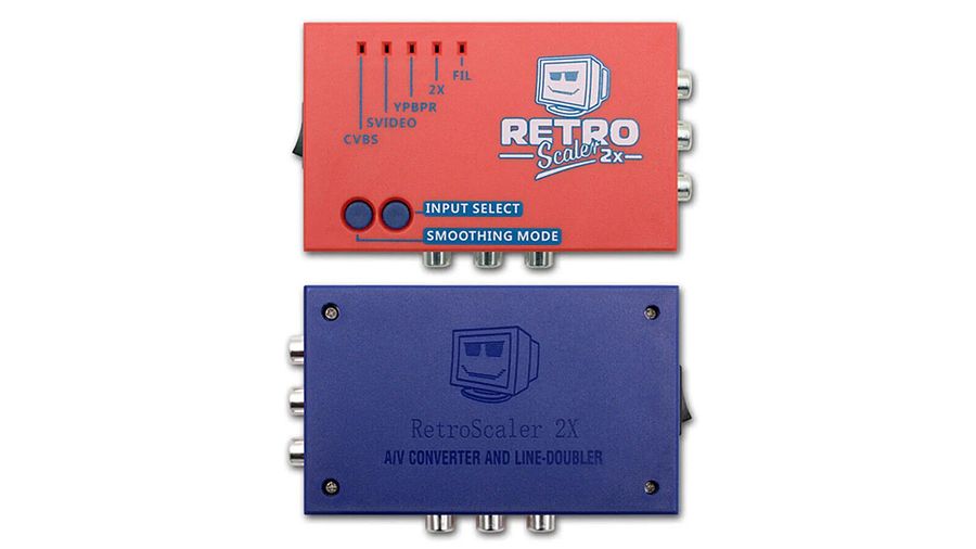 RetroScaler2x AV to HDMI Up-Scaler Retro Converter Game Console Retro Gaming NES Snes N64 Dreamcast Gamecube C64 PS1 PS2 Sega Megadrive product image (8)