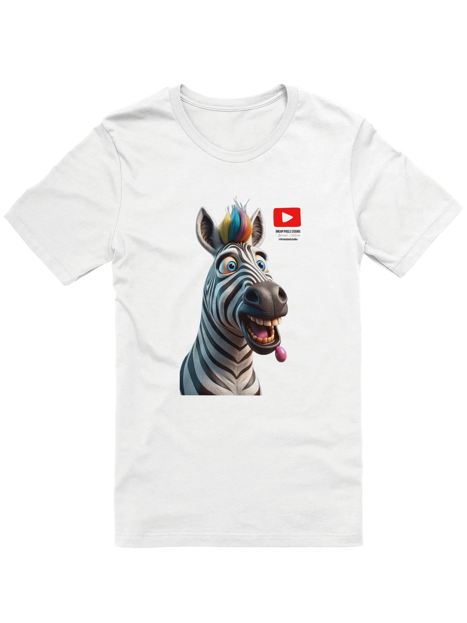 DPS Zebra Edition White T-Shirt product image (1)