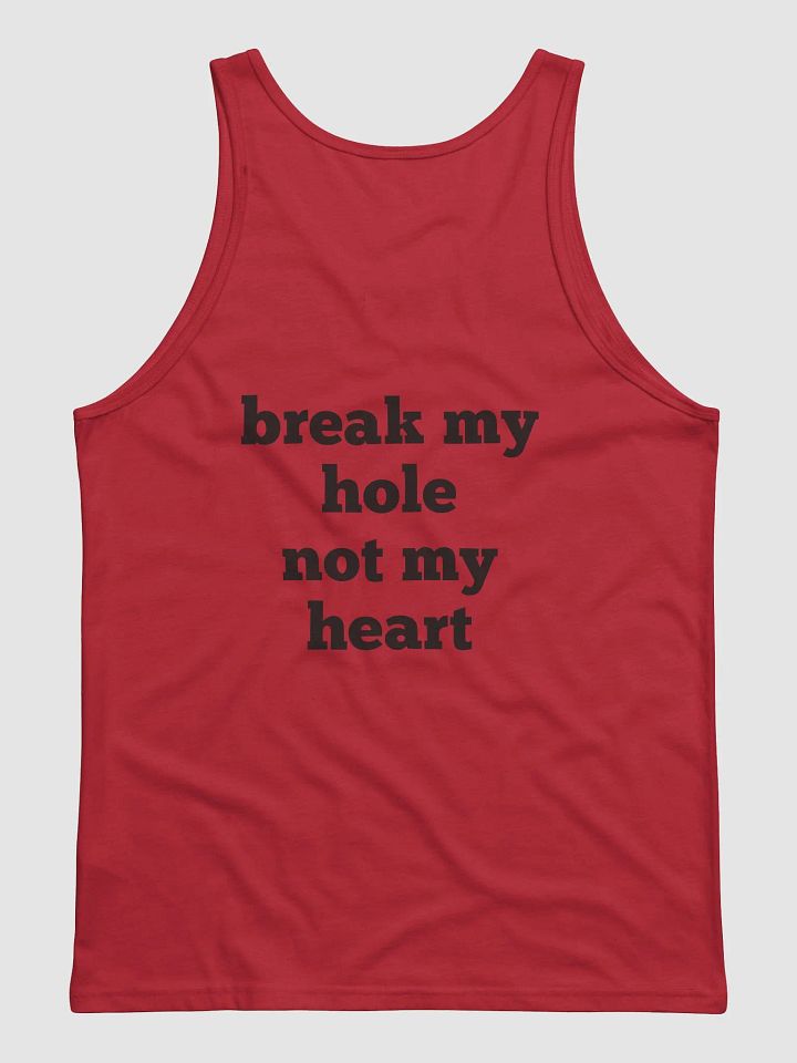 Break My Hole - Back Print Tank Top product image (1)