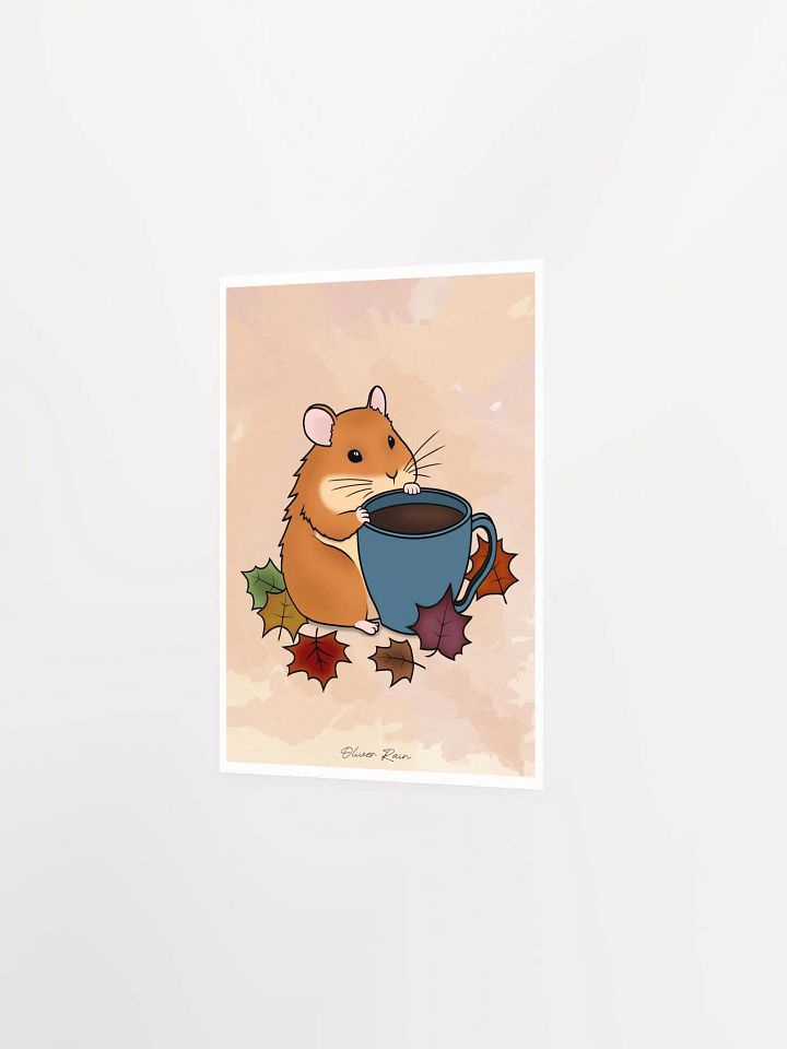 Coffee Hamster Art Print 5" x 7" product image (2)