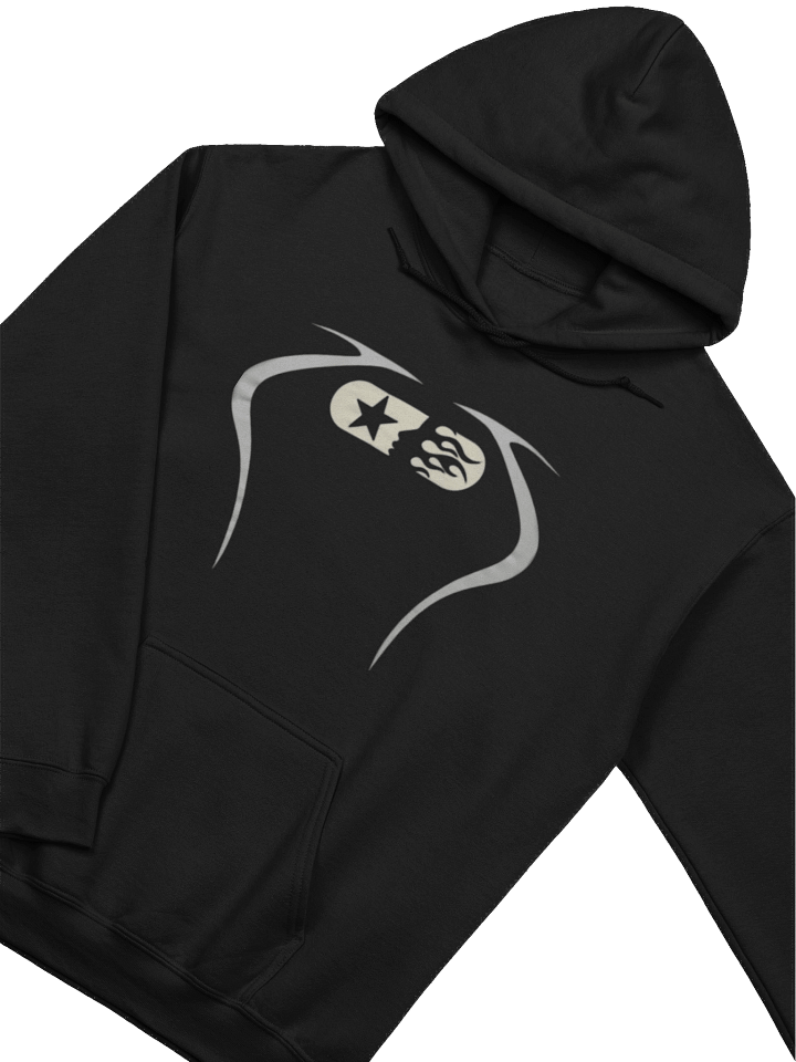 Hellstar Sports Jet Black Hoodie product image (2)
