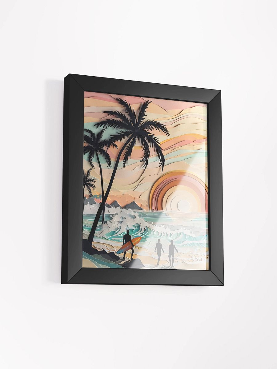 Tropical Serenity Framed Poster product image (3)