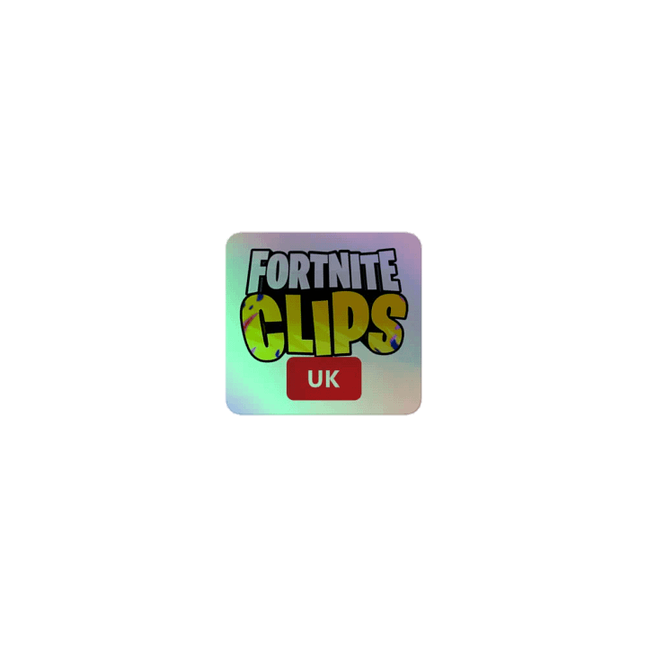FORTNITE CLIPS Holographic Sticker Sheet product image (1)