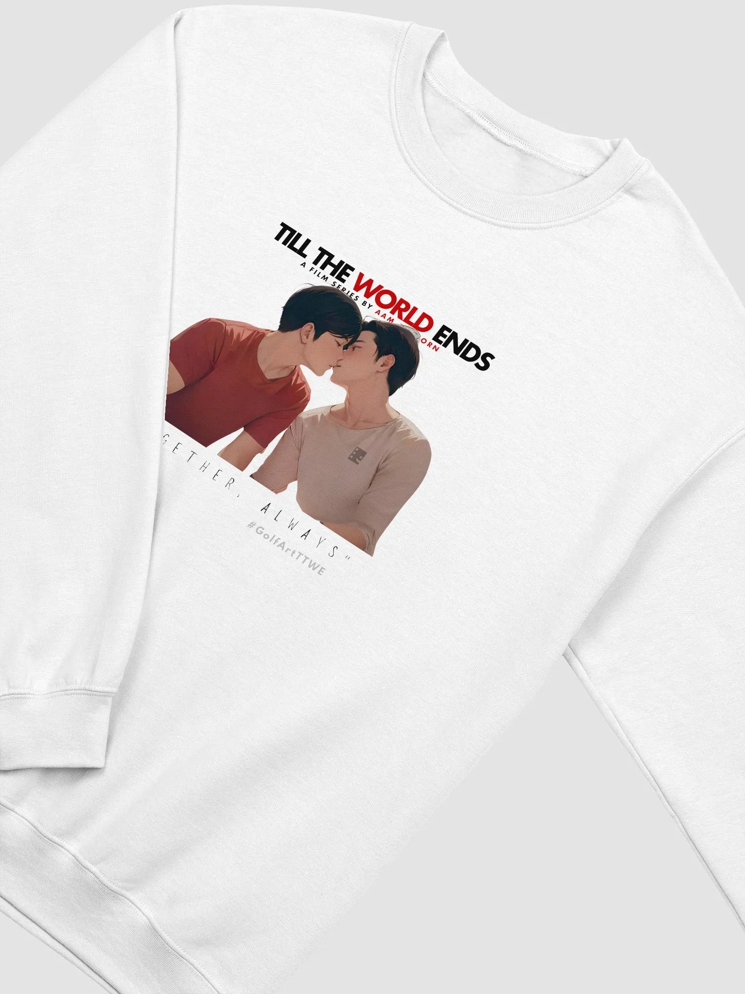 Till The World Ends BL Series Unisex Premium Sweatshirt – Limited Edition 'Together Always' Design product image (3)