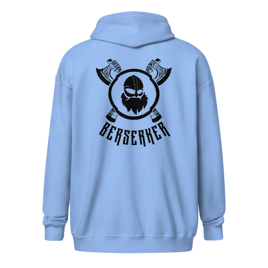 REXNOR Berserker Zip Hoodie (Black Logo) product image (1)