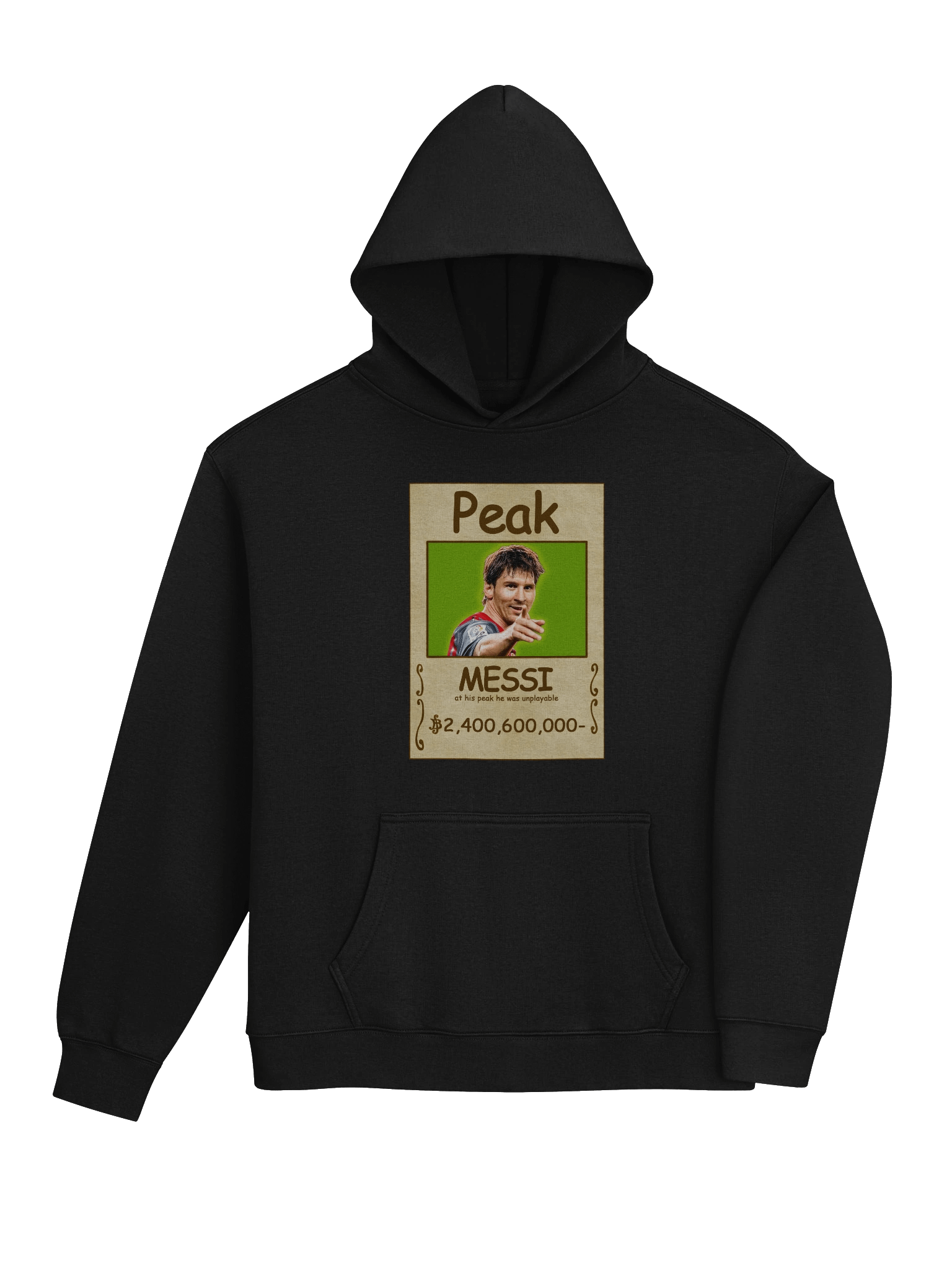 PEAK WANTED Messi Hoodie product image (4)