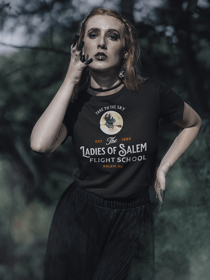 Witch Take to the Sky Women's Halloween T-Shirt product image (1)