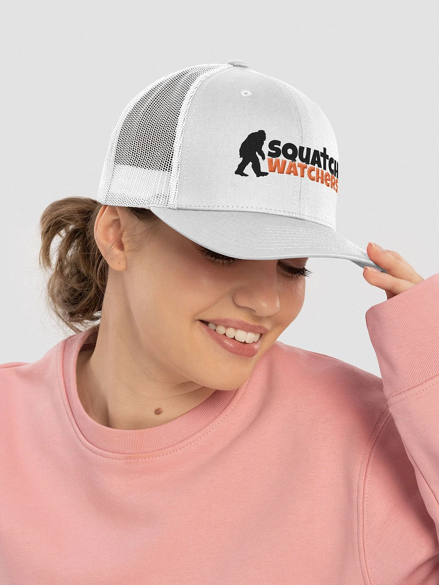 Bigfoot Trucker Hat (White) product image (3)