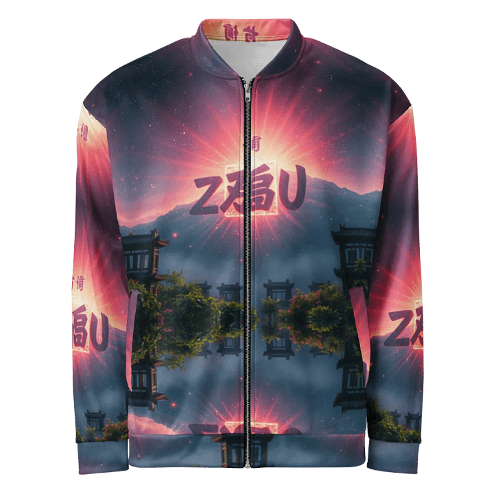 Symmetry in Serenity Bomber Jacket product image (1)