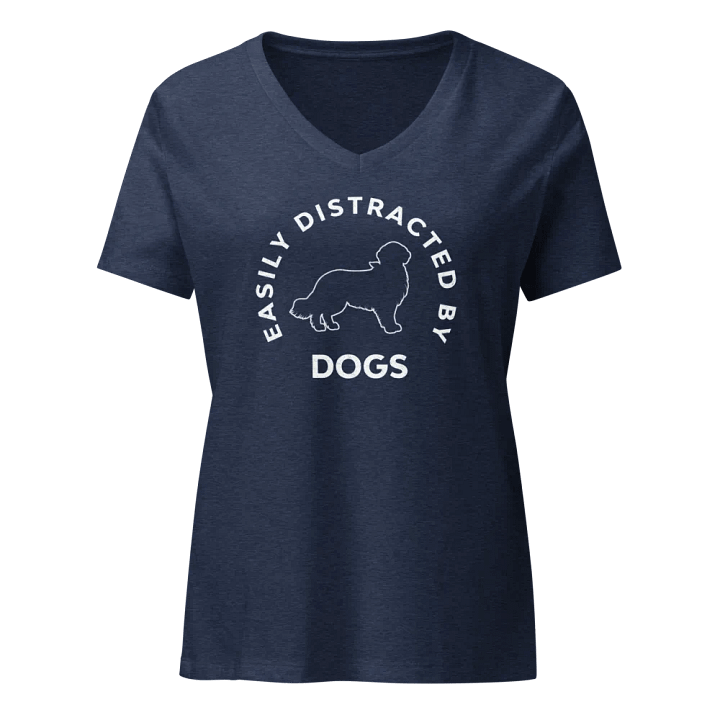 Easily Distracted by Dogs Bella+Canvas Short Sleeve T-Shirt product image (1)