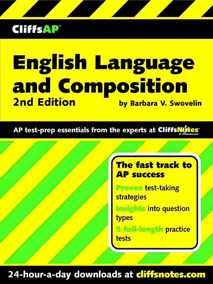 CliffsAP® English Language and Composition (CliffsAP S.) product image (1)