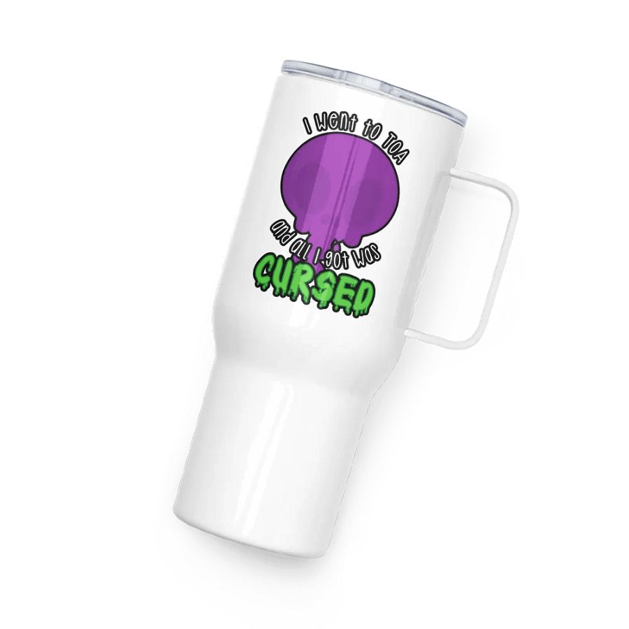 All I Got Was Cursed - Demon Hunter - Travel Mug w/Handle product image (4)