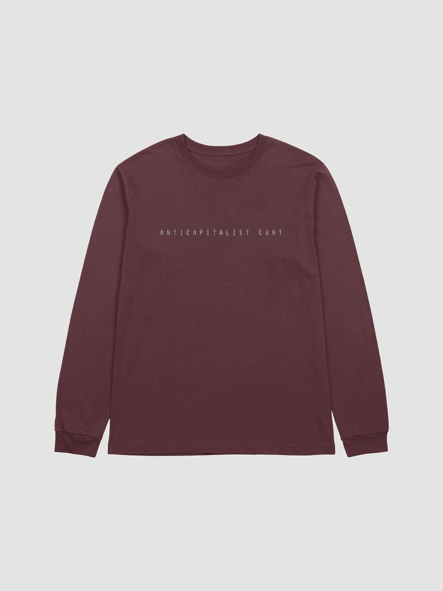 ANTICAPITALIST C*NT long sleeve supersoft tee product image (21)