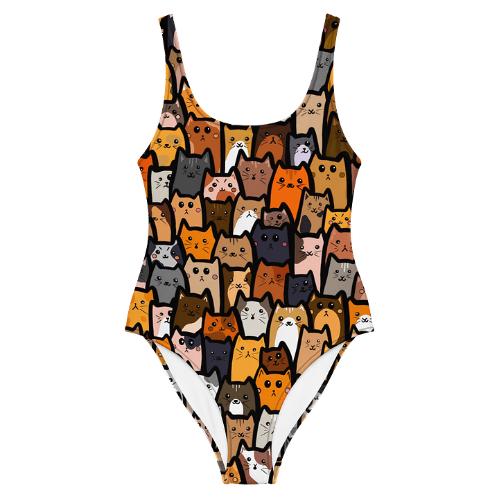 "Cats" One Piece Swimsuit product image (2)