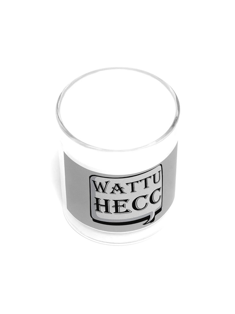 wattuhecc Soy Wax Candle In A Clear Glass Jar product image (3)